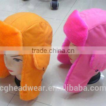 China manufacture wholesale fur hat/ russian style fur hat/ kids fur hat