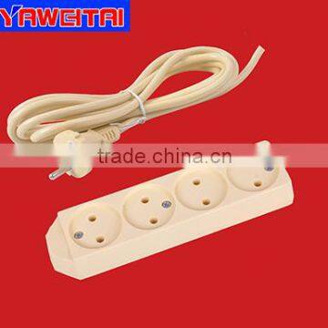 high quality 4 gang extension socket with cable