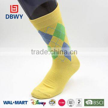 2015! Newest Fation Cotton Colorful Men Knitting Sock of China Manufacturer !