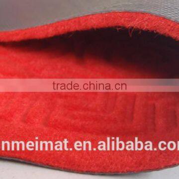 Anti-slip Polyester Pvc Flocking Fabric Door Mat photo-6