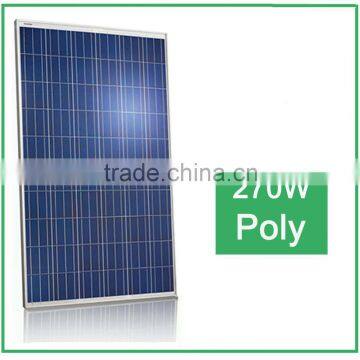 270w poly solar panel with high quality and low price