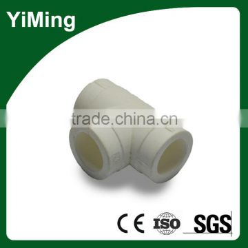 YiMing PPR Straight Tee Fittings for Plumbing Materials