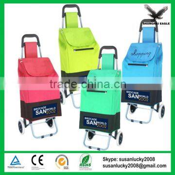 Custom folding shopping cart wholesale (can add your own logo)
