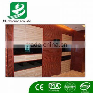 Grooved Noise Reduction Board Interior Decorative Acoustic Room Divider