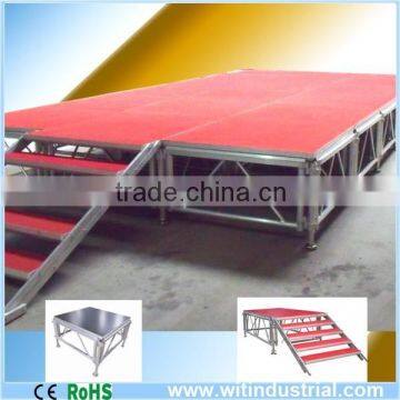 TUV certificated approved aluminum Stage Portable Platform