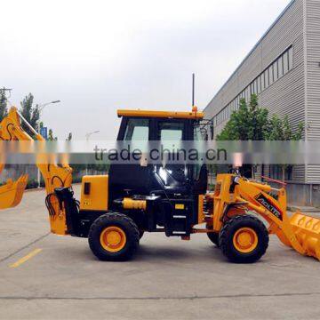 Chinese Made Small Backhoe Loader With Attachments