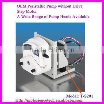 OEM Peristaltic Pump without Drive, Model: T-S201, Adopt Step Motor, Several Pump Heads Available