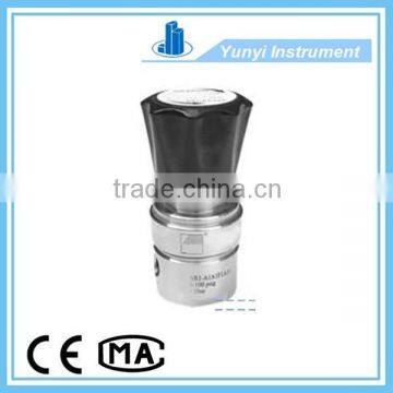 316L stainless steel and brass material diaphragm back pressure valve