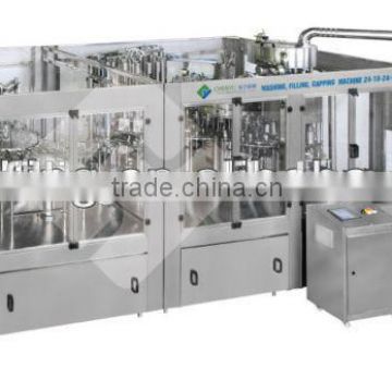 Automatic carbonated soft drinks plant