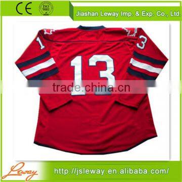Cool Designs Long Sleeve Team Canada Ice Hockey Jerseys