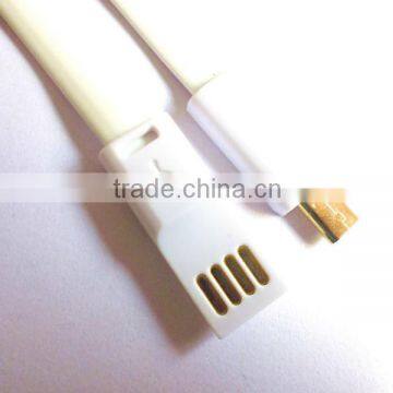 Micro V8 Magnet USB data Cable