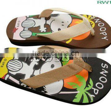 RW16635 kids' snoppy slippers