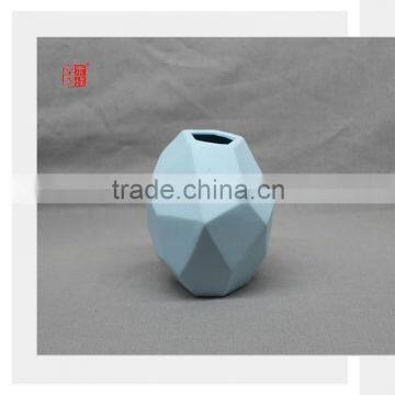 New Ceramic Sky Blue Wholesale Pottery Vases