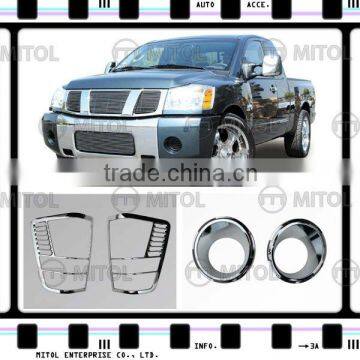 Tail Lamp Chrome Rims For Nissan TITAN 04-07, Auto Accessories