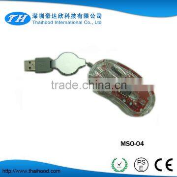 Real Insect Inside Glow in the Dark USB Optical Real Bug Wired Mouse
