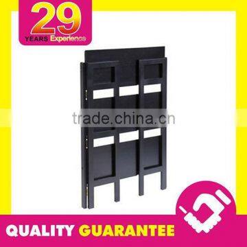Black in Free Standing Shelves Three Tier Folding Display Shelf