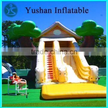 YuShan factory new designed cheap inflatable water slide clearance