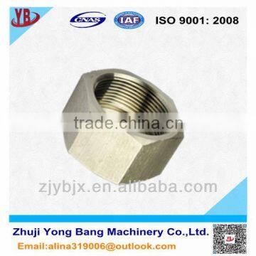 Hydraulic hose female nut fitting