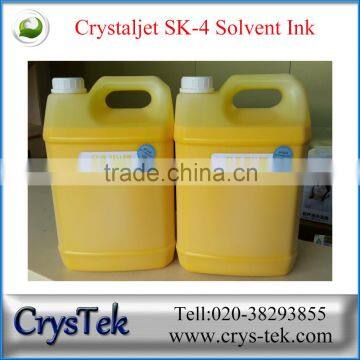 Whole sale price crystaljet brand sk4 solvent ink for spt 510/1020 head