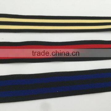 Custom military style ribbons/polyester satin ribbon in stock