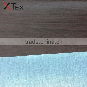 wooden pattern synthetic leather fabric,vinyl,pvc with woven fabric for flooring