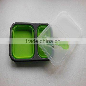 Silicone Foldable FDA Bento Box photo-6