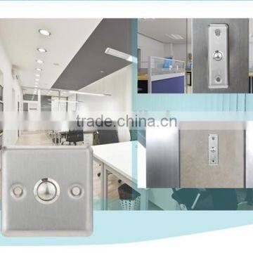 STAINLESS STEEL ELECTRIC SECURITY SYSTEM EXIT BUTTON photo-2