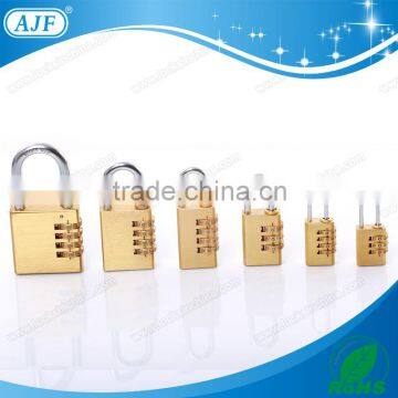 AJF China Manufacturer Italy Market Newest Metal Reset Luggage Combination Lock Quality Choice