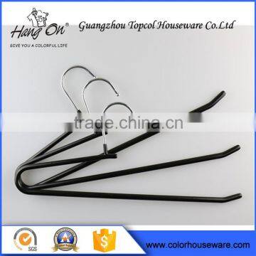 OEM Guangzhou supplier good price Black Metal Hangers