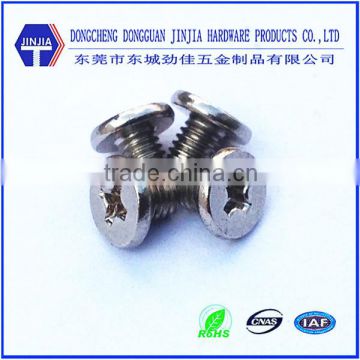 3.5*4mm nickel small cheese head phillips machine screws