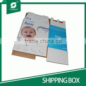 SPECIAL DESIGN BE FLUTE CORRUGATED SHIPPING MOVING BOX WITH MATT LAMINATED photo-6