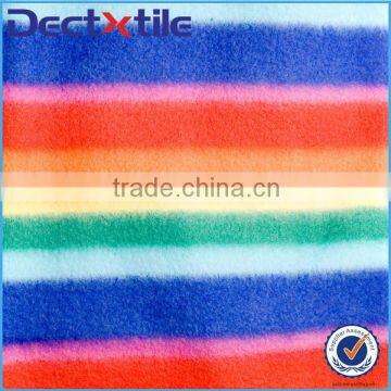 Knitted fabric custom printed polar fleece fabric for cap jacket