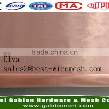 Red Copper Wire Mesh For Filtering/Screening