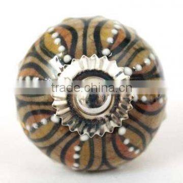 Ceramic Knobs/Cabinet Knobs/Drawer Knobs/Hand painted Knobs