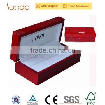 professional luxury wooden pen box with factory price