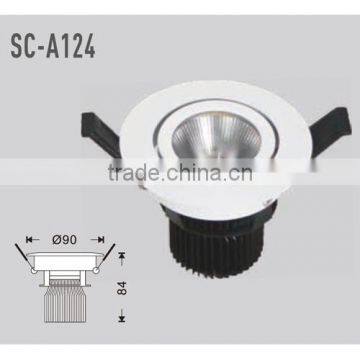 10W LED Downlight 90mm Super Bright LED COB Downlight (SC-A124)