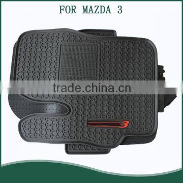 Wholesale Custom Fit Full Set Position PVC Auto Car Floor Mats For MAZDA 3