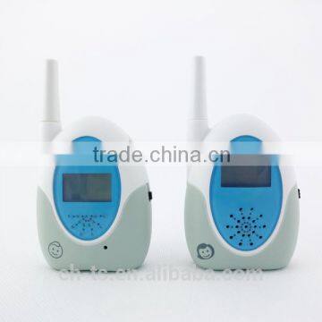 2 Channels Wireless Audio Baby Phone with Emotional LCD Icons