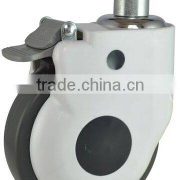 Medical caster wheel for hospital bed ,adjustable wheels