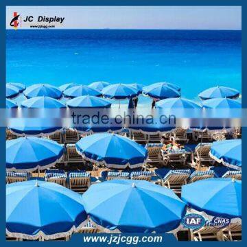 RAINBOW COLORS RED GREEN BLUE Custom Beach Umbrella 7.5 ft + CARRY BAG