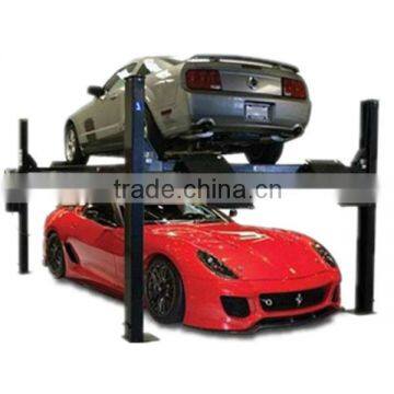 Hydraulic garage car leveling system