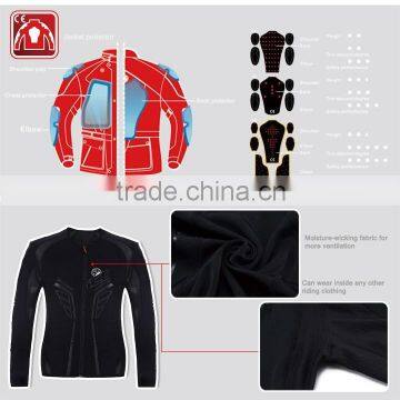 Street Motorcycle Riding Protective Jacket AM03 Soft Armor & CE Protector photo-6
