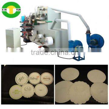 automatic tissue paper coaster printing equipment good price