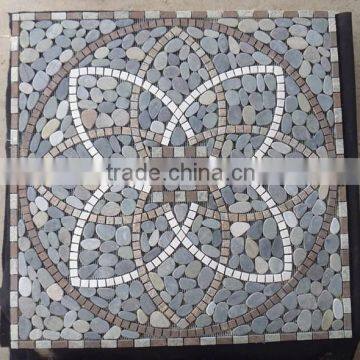 slate mosaic medallions