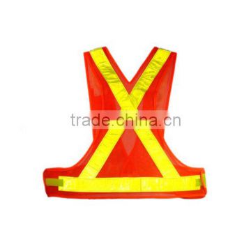 high visibility reflective safety pullover safety training vest