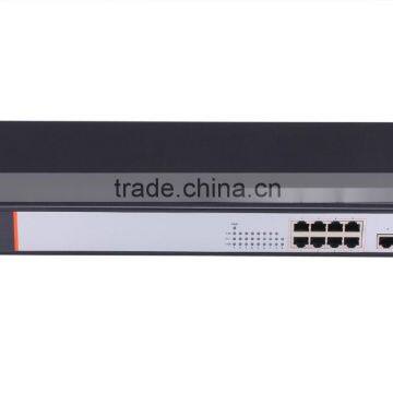 High Quality 8 Port 100 Mbps Internal High Power 150W High Power PoE Fiber Optic Switch photo-2