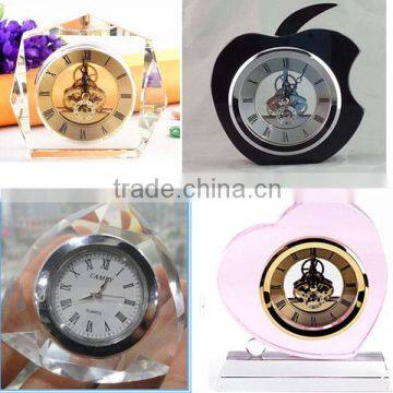 wholesale alibaba decoration crystal wall clock