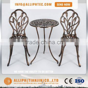 cast aluminum mesh fabric garden furniture