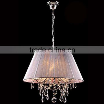 2015 luxury Modern Crystal Chain And Iron Chandelier Light/Lamp in CE