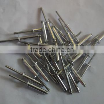 Aluminum/steel blind rivets